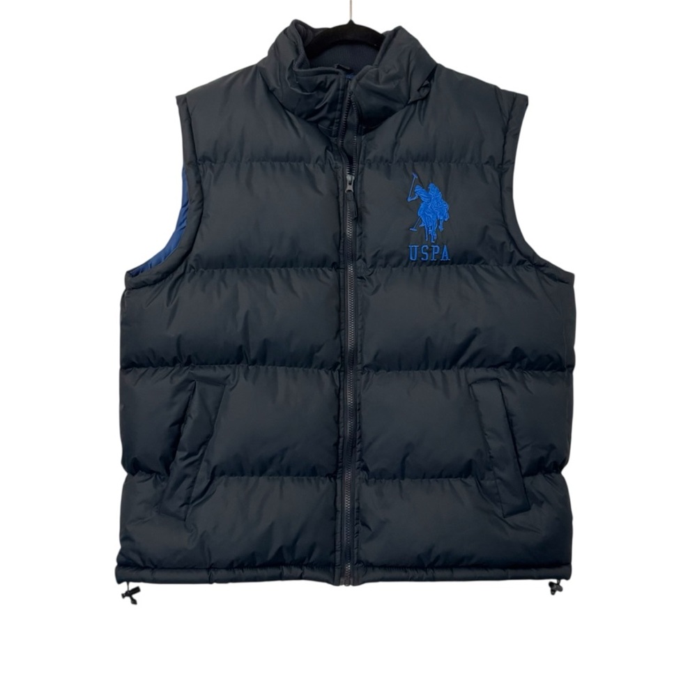 U.S. Polo Assn. Puffer Vest Navy Blue